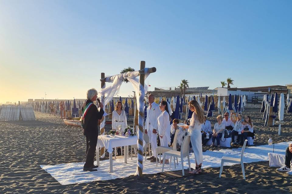 Cerimonia in Spiaggia