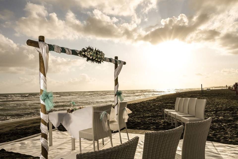 Cerimonia in Spiaggia