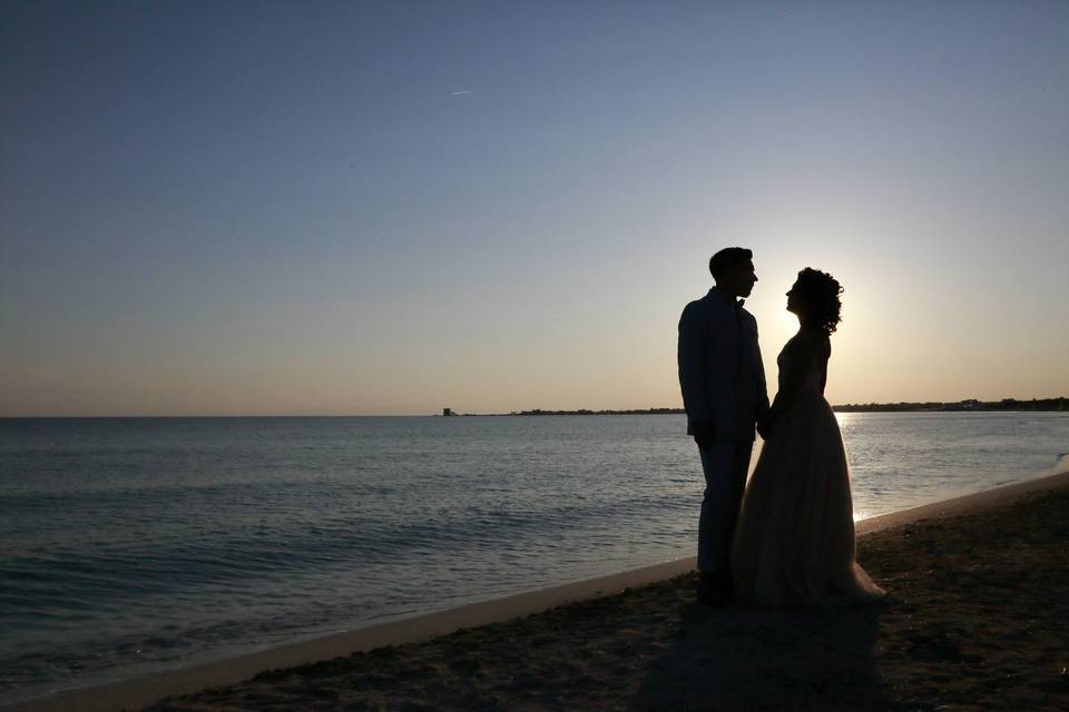 Tramonto al mare