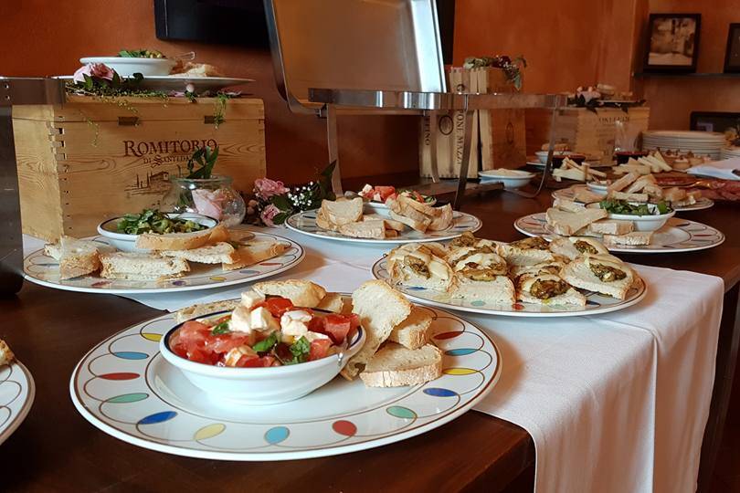 Buffet antipasti