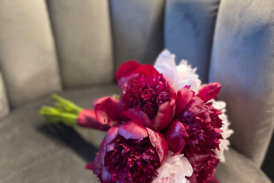 Bouquet peonie