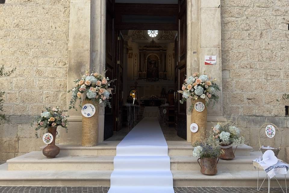 Tomboli abruzzesi e fiori