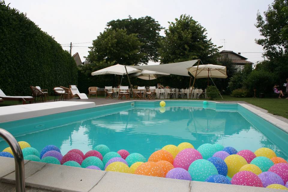Pallonini in piscina