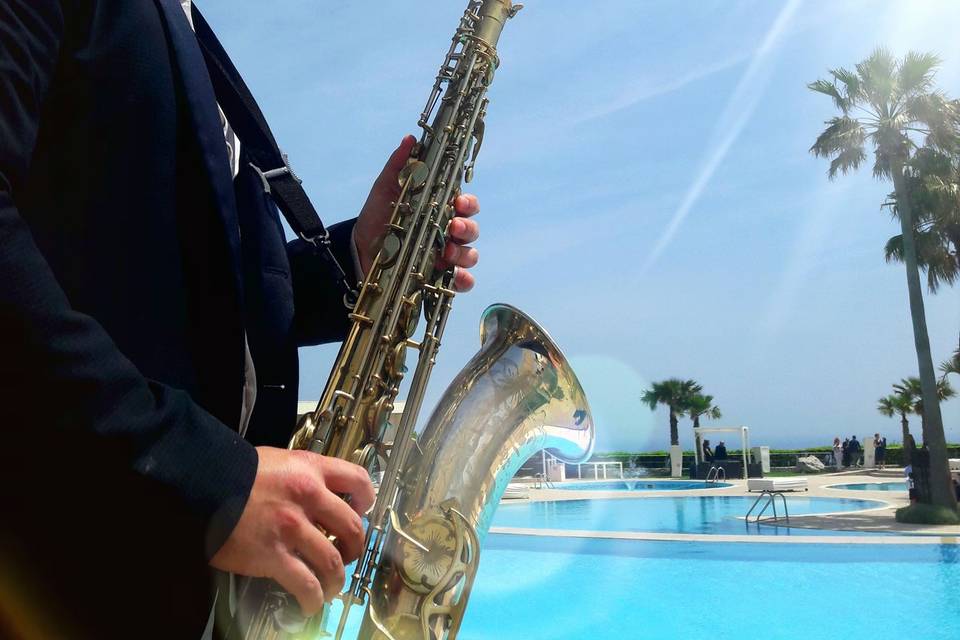 Sax in piscina