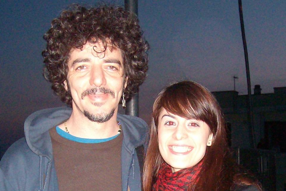 Sara con Max Gazzè