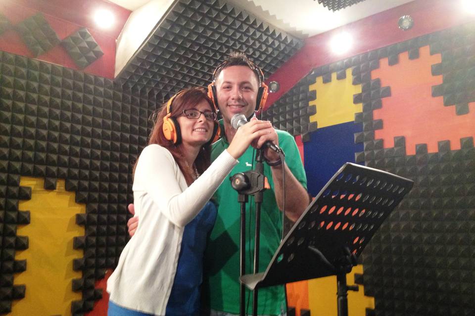 I nostri sposi in studio!