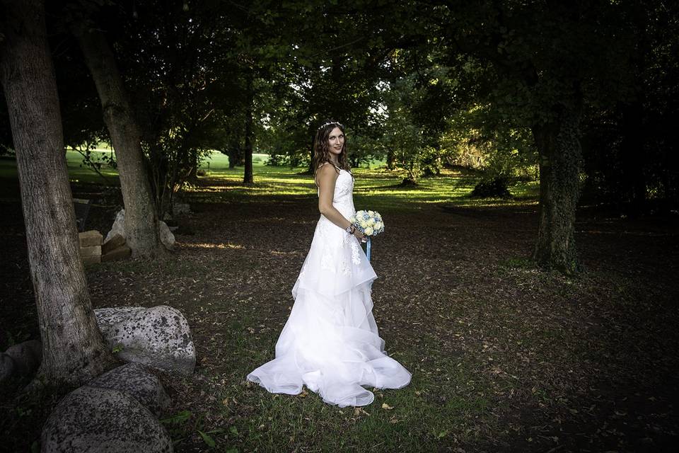 Foto sposa in location