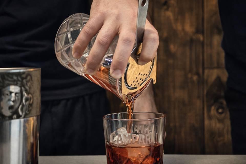 Un negroni a regola d'arte