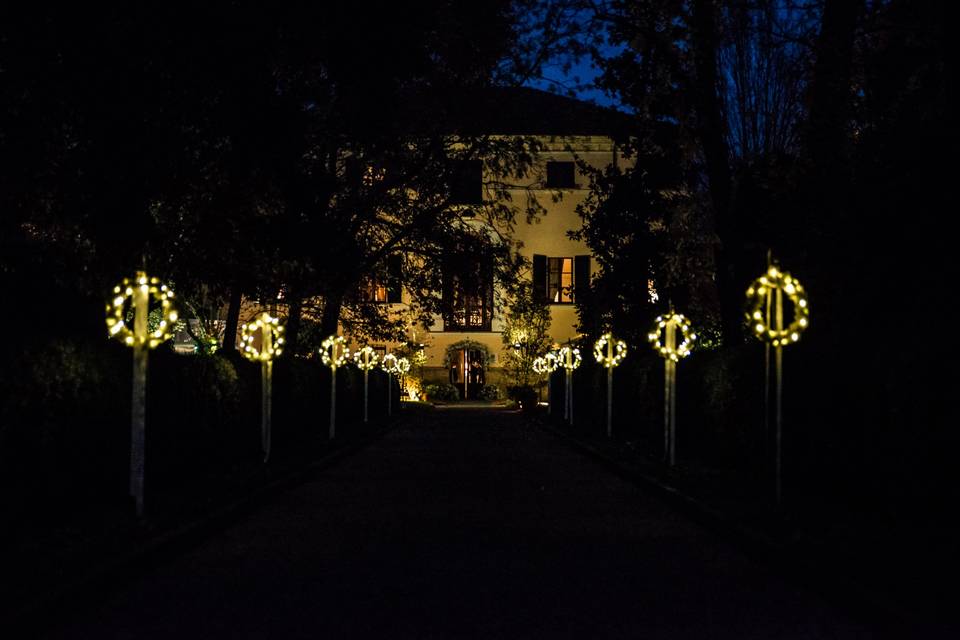 Villa rota by night