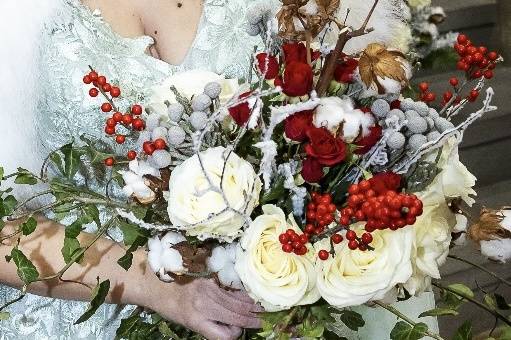 Bouquet sposa inverno