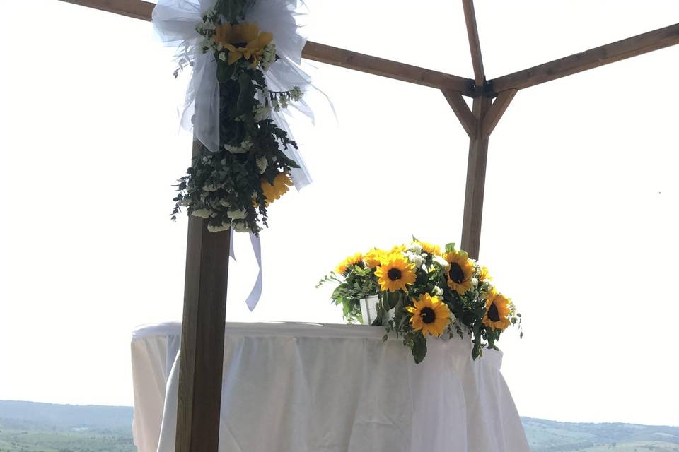 Matrimonio country girasoli