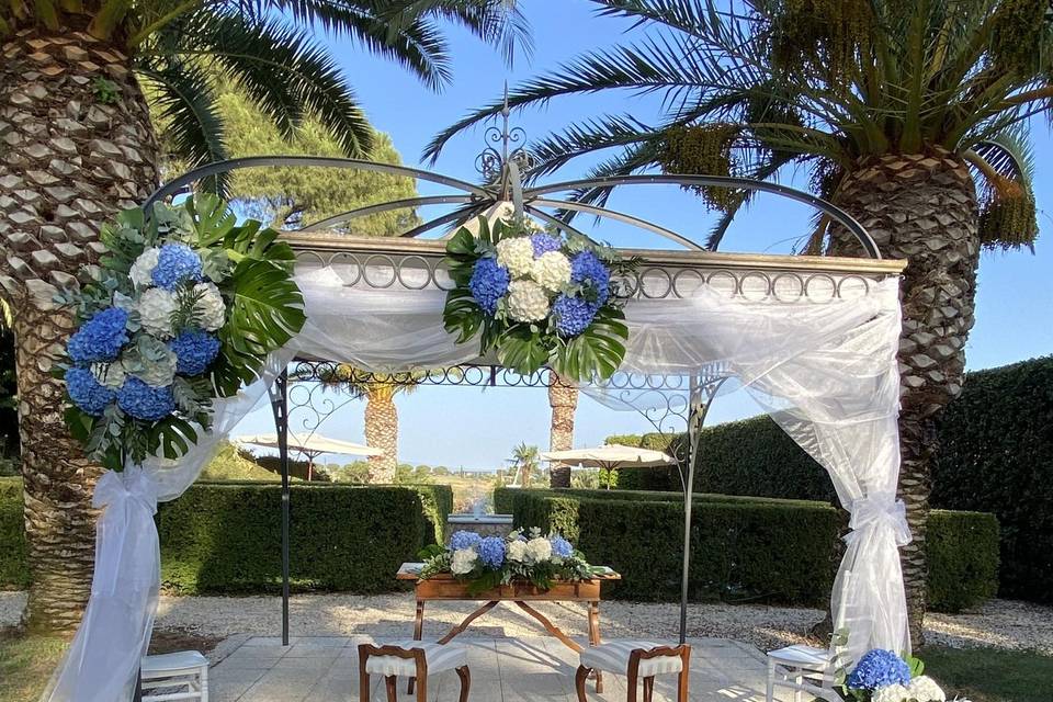 Cerimonia matrimonio ortensia