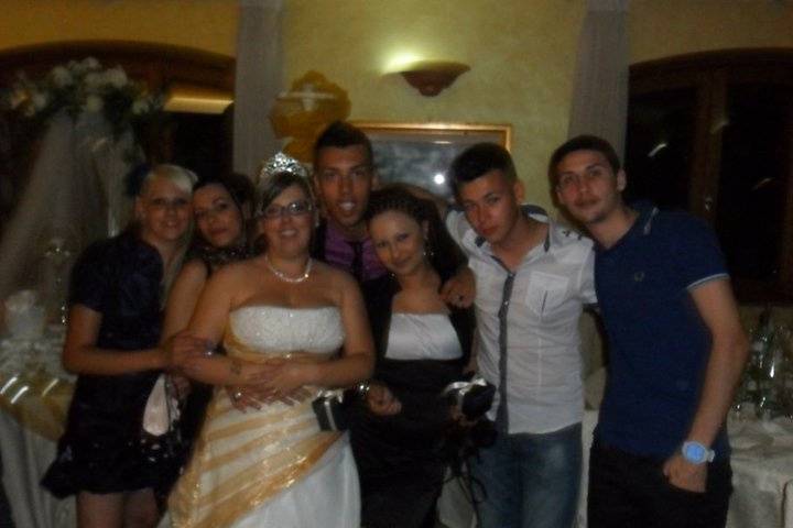 Foto con la sposa Matrimonio Ginepri giugno 2011