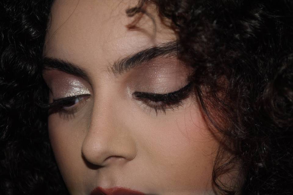 Soft Glam make-up