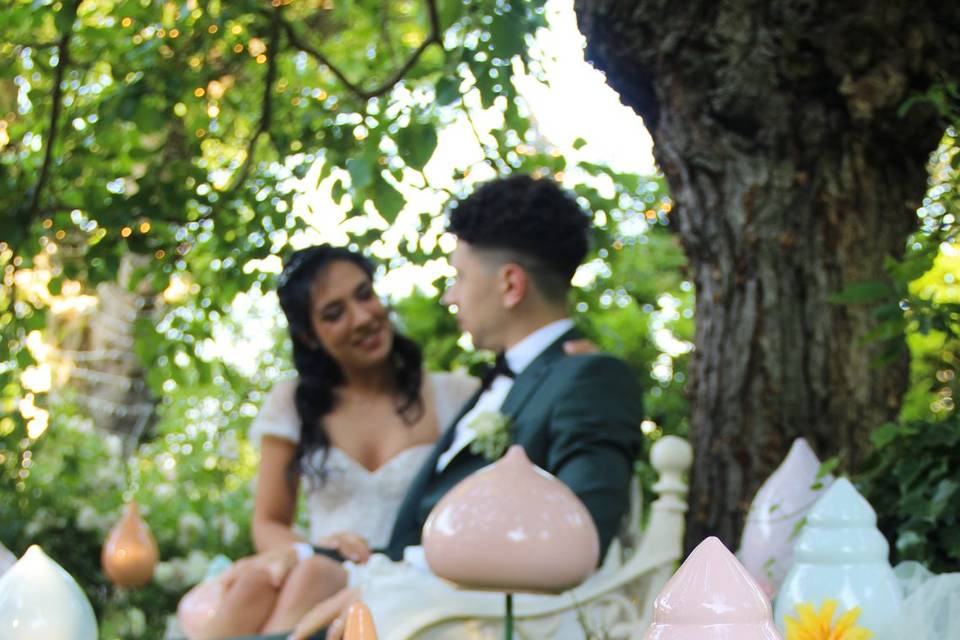 Allestimento matrimonio piumbi