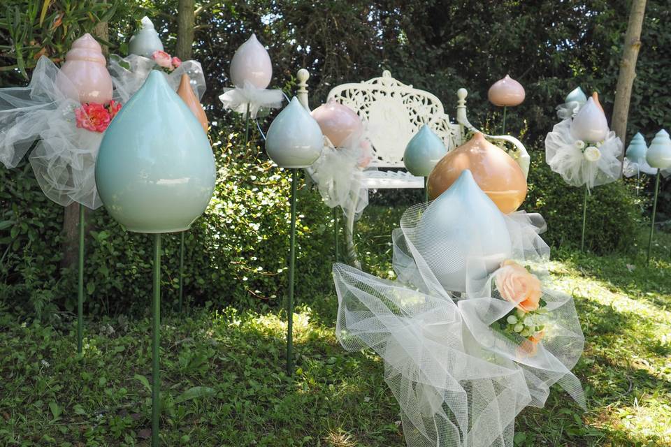 Allestimento matrimonio
