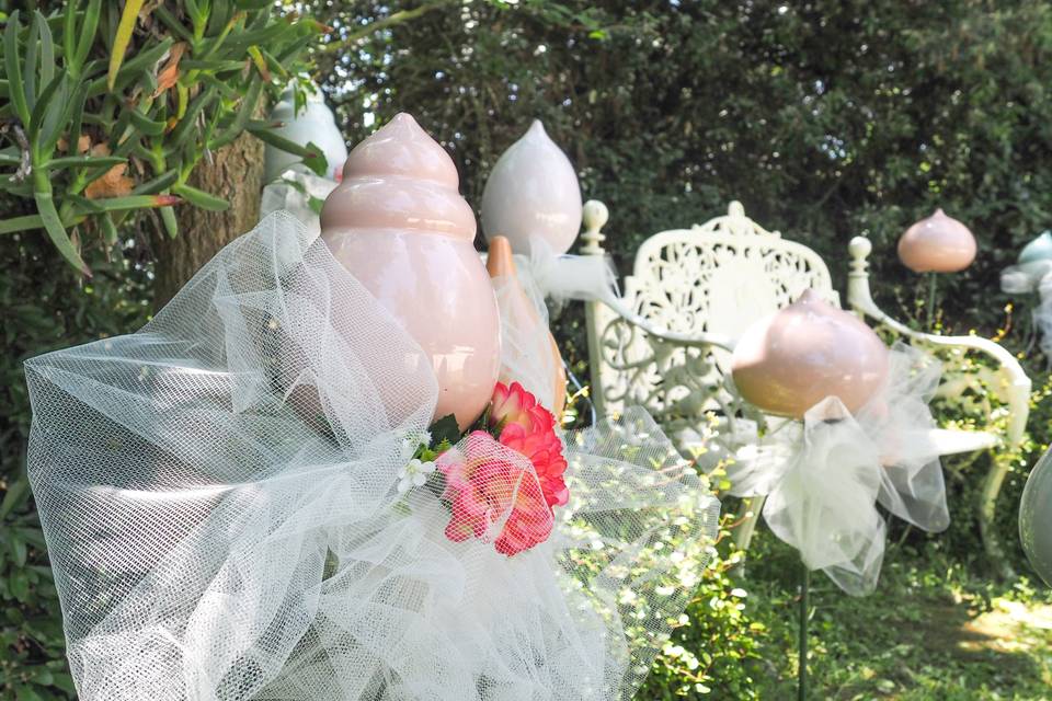Allestimento matrimonio