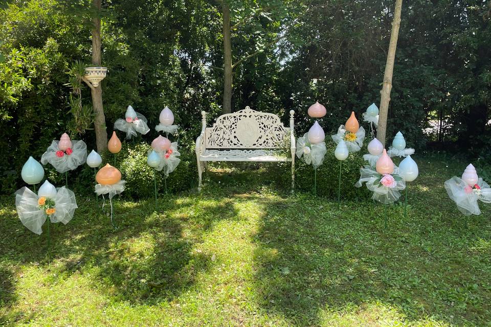 Allestimento matrimonio