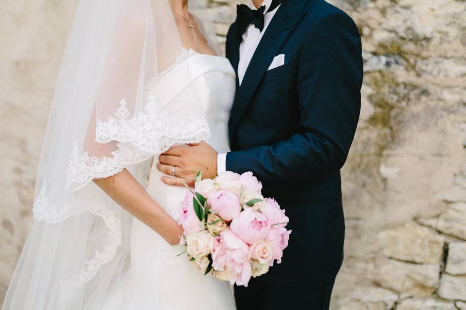 Bouquet con peonie