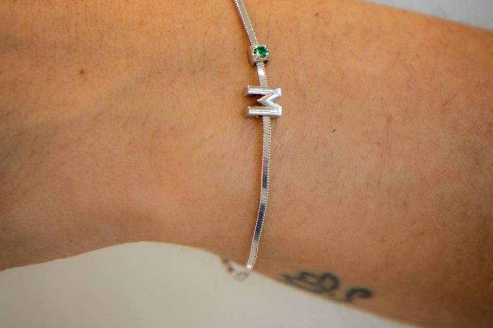 Bracciale saldato al polso