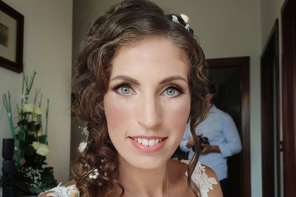 Trucco sposa luminoso