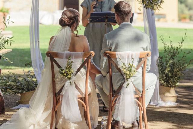 Ceremony in the garden