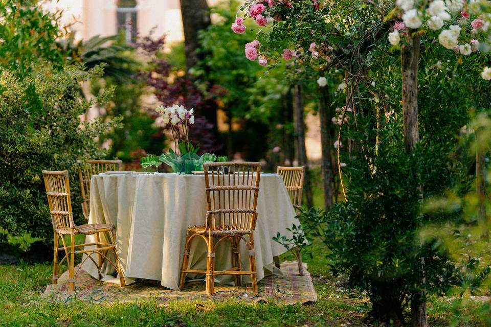 Allestimento giardino