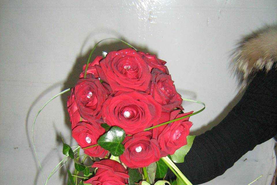 Bouquet pendente di rose