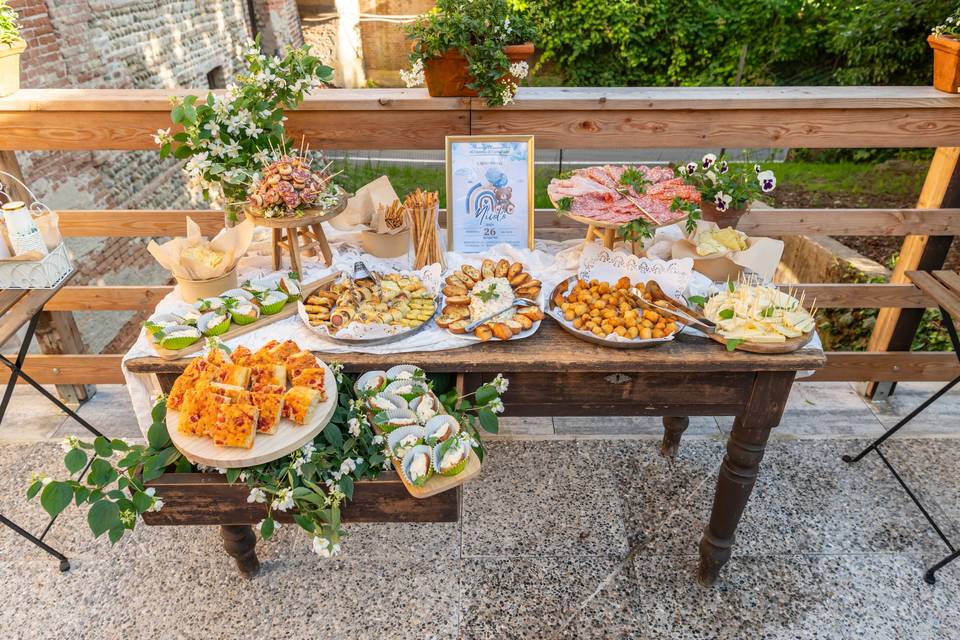 Buffet matrimonio