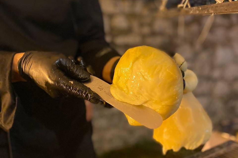 Show cooking caciocavallo danz