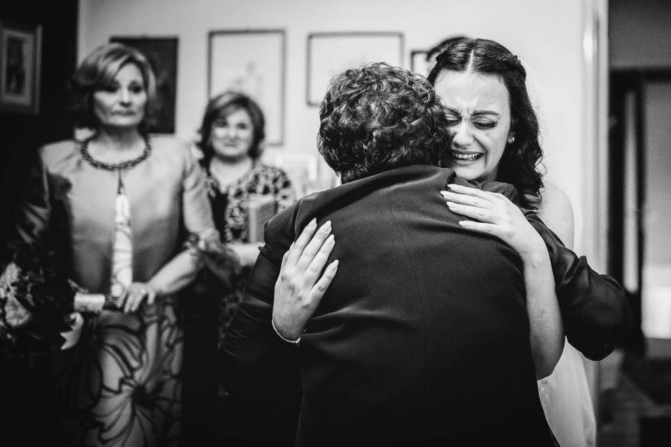 Emozione con la nonna