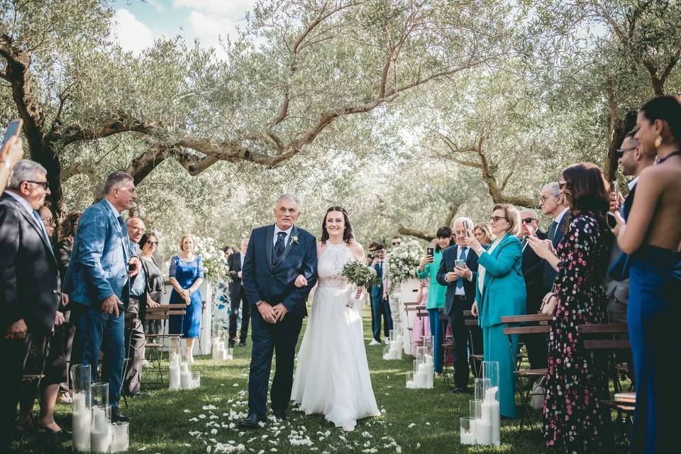 Arrivo della sposa
