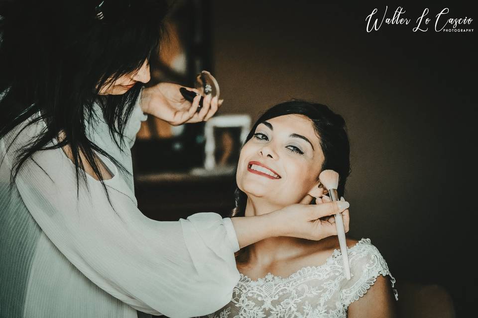 Il trucco della sposa