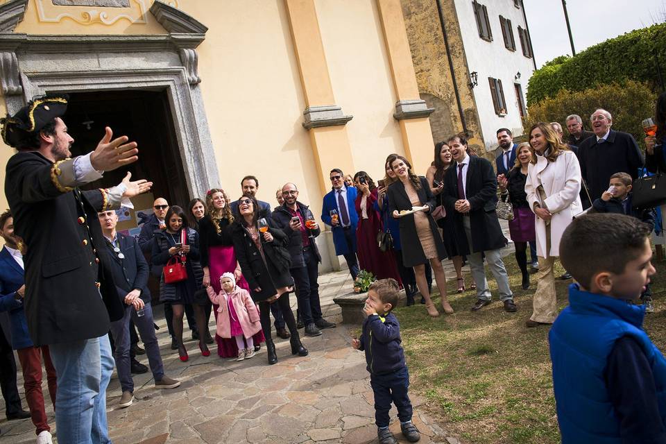 Animazione teatrale matrimonio