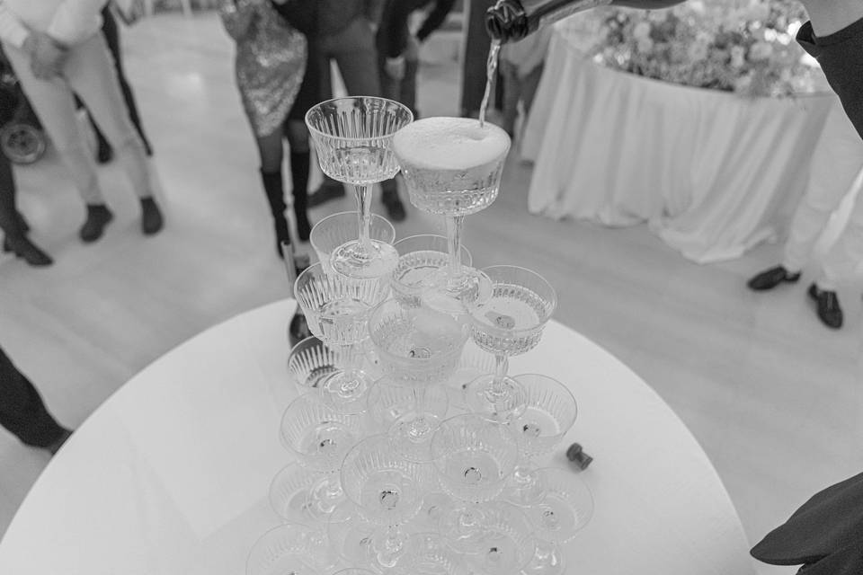 Champagne Tower