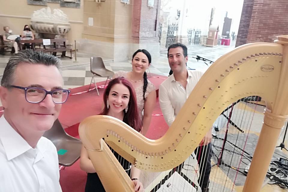 Harp, Voice, Violin & Piano