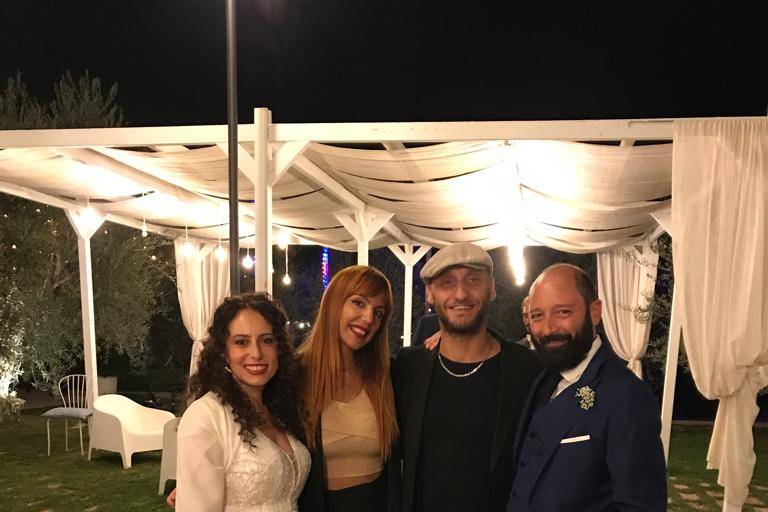 Foto con i nostri sposi