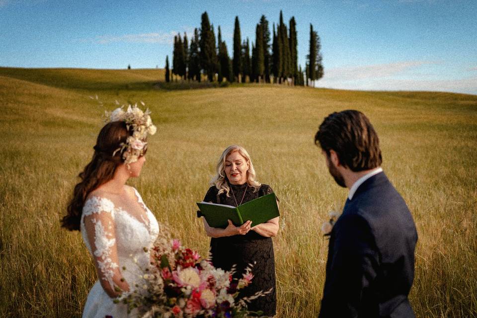 Tuscany - Val d'Orcia Wedding