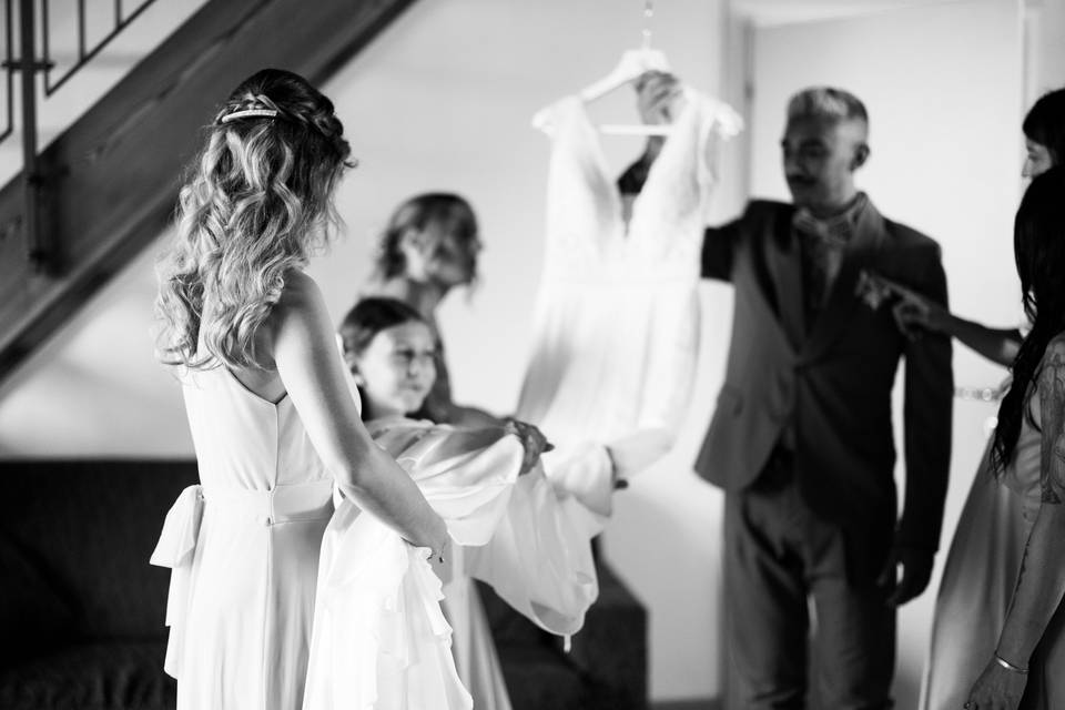 Preparativi sposa