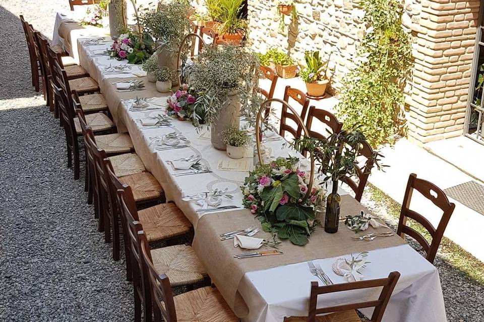 Pranzo all'aperto