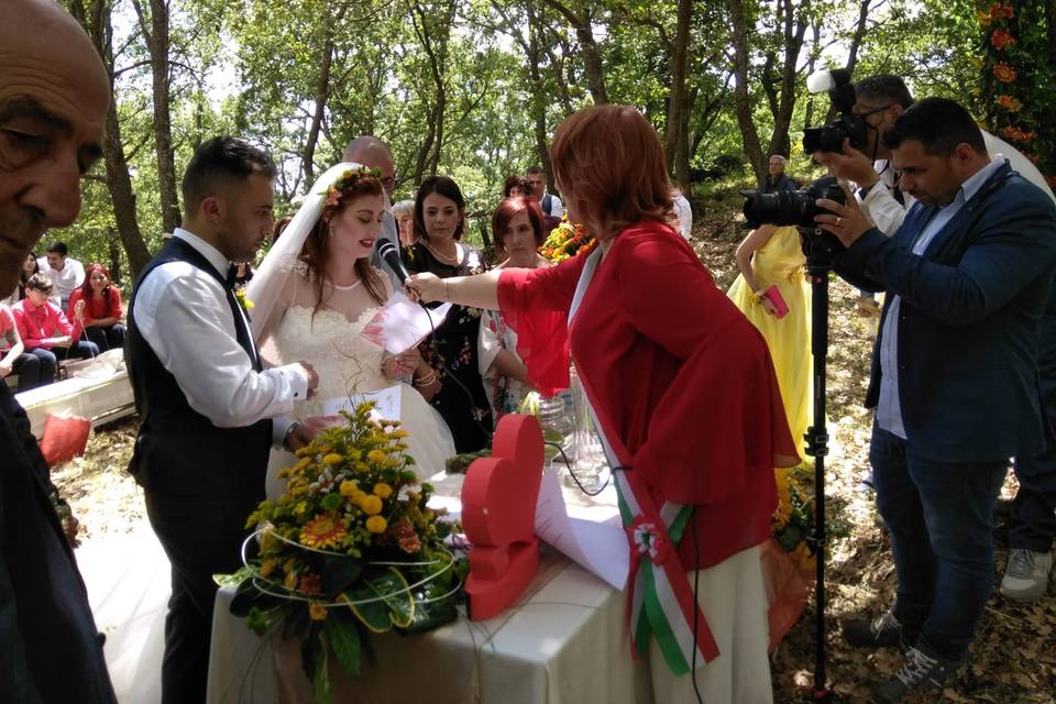 Matrimonio nel bosco