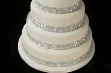 Strass wedding cake