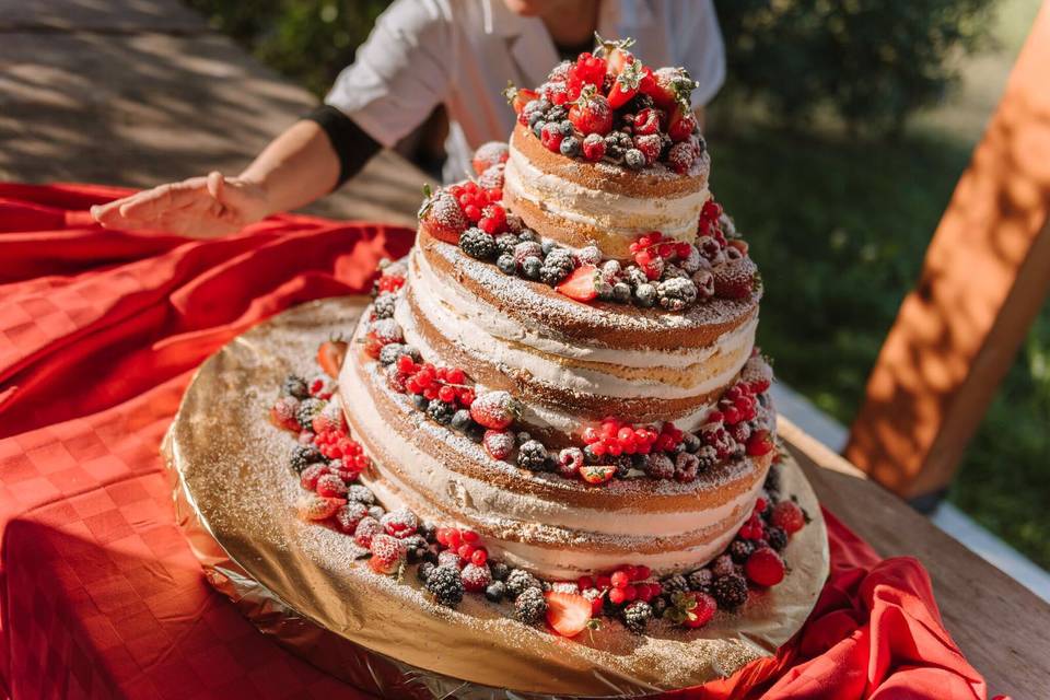 Naked cake