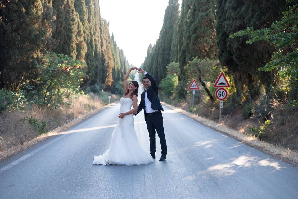 Ballo sul Viale di Bolgheri