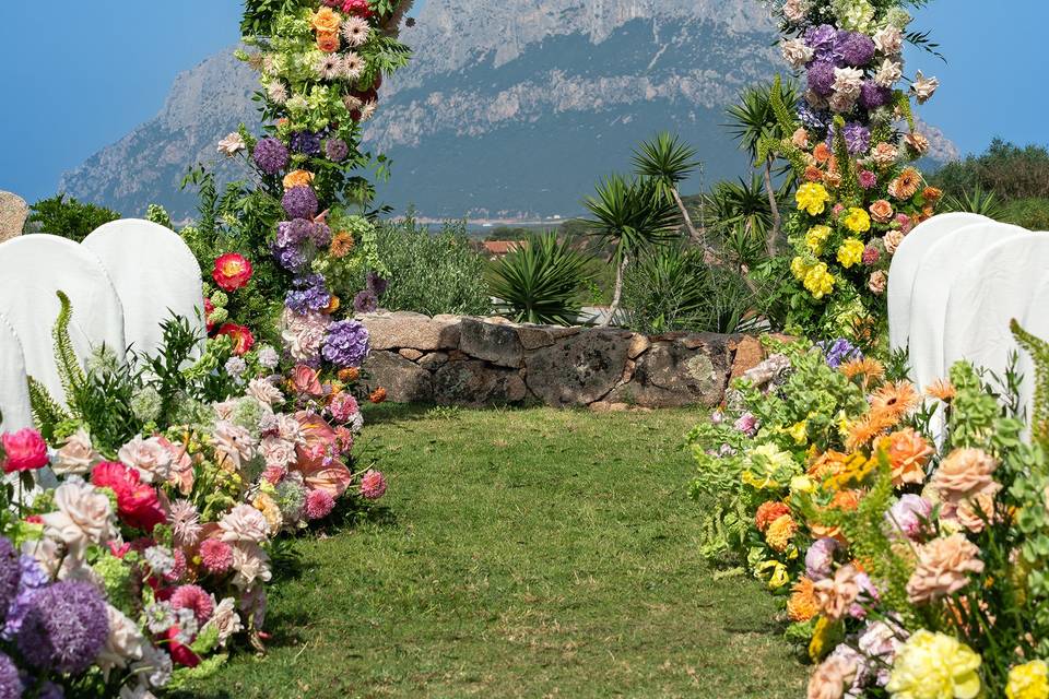 Cerimonia in giardino