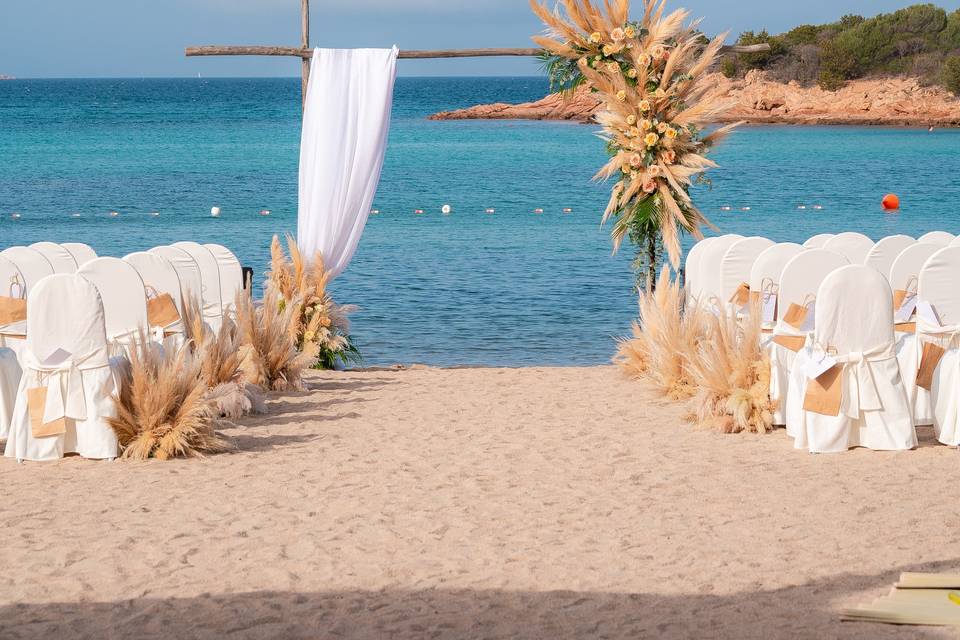 Cerimonia in spiaggia