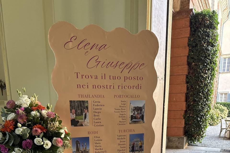 tableau de mariage