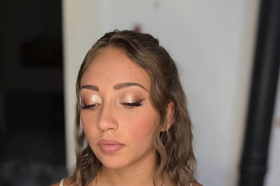 Make-up naturale e luminoso
