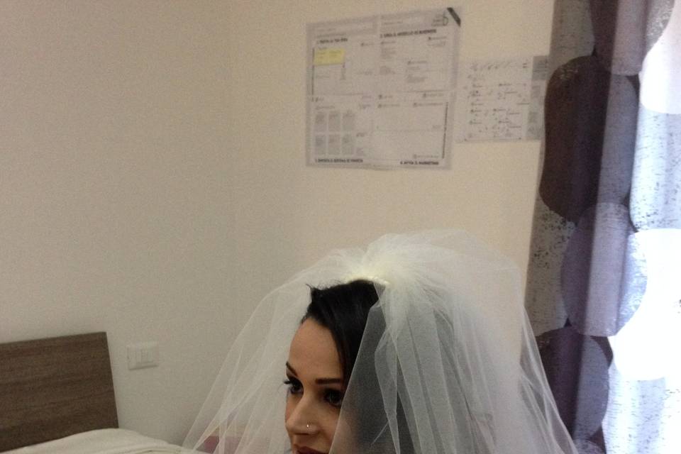 Make-up &acconciatura sposa