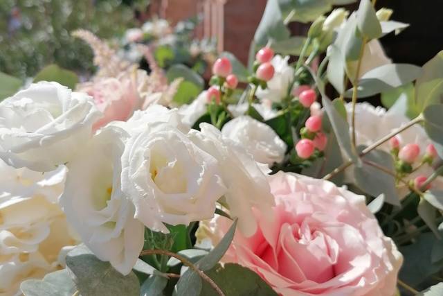 Rose e ortensie